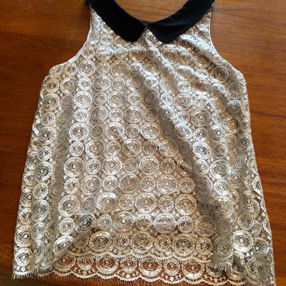 Anthropologie Liv Los Angeles Sequin Top - Picture 2 of 5